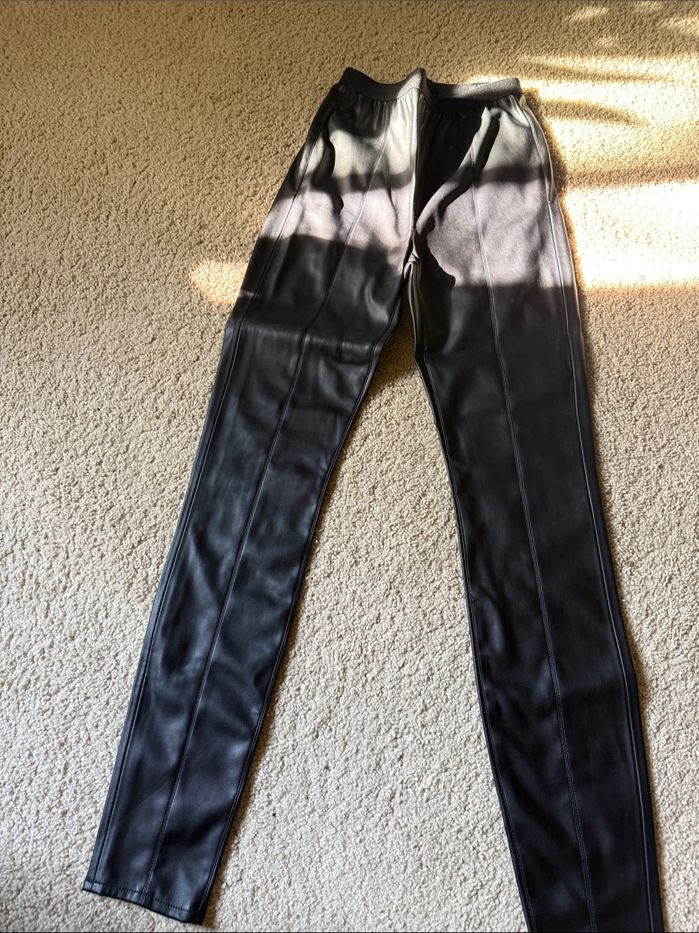 Blank NYC Black Faux Leather Leggings